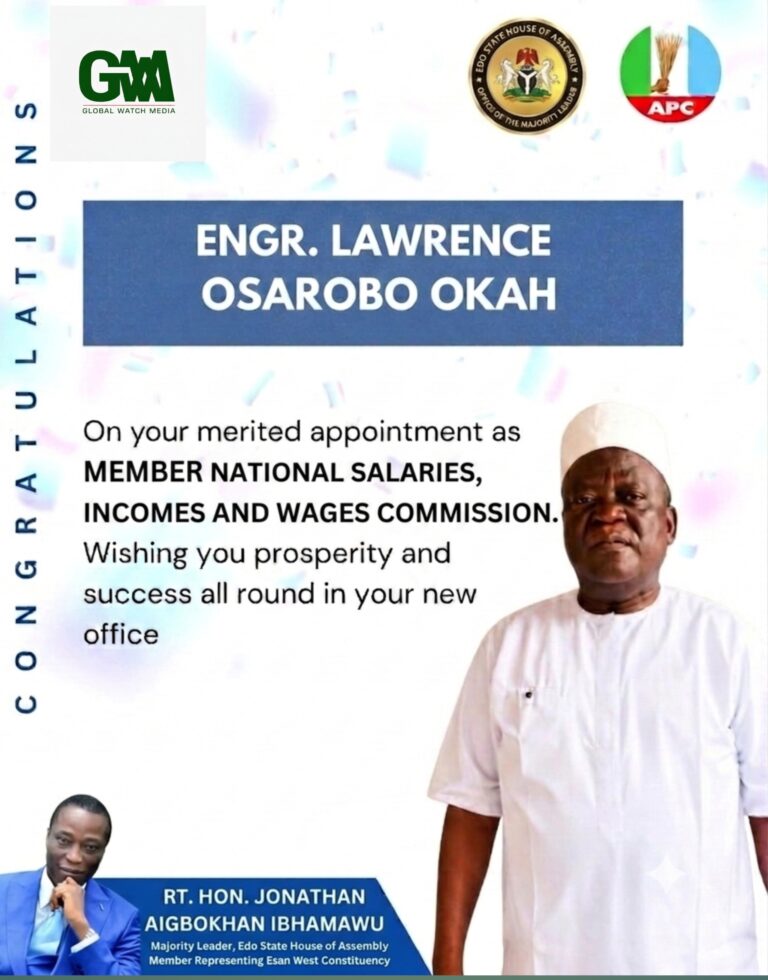 Congratulatory Message