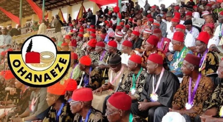 Ohaneze Ndigbo applauds Tinubu over Tor’s appointment, says it signals renewed hope