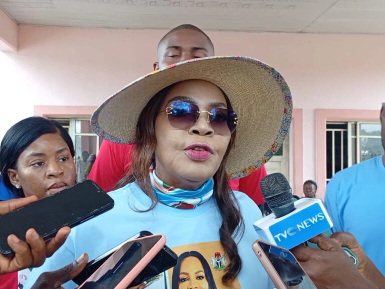 Baby born without anus gets lifeline as Onyejeocha vows to foot ₦5m surgery bill…Extends medical outreach to nomadic school