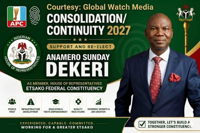ETSAKO FEDERAL CONSTITUENCY 2027.