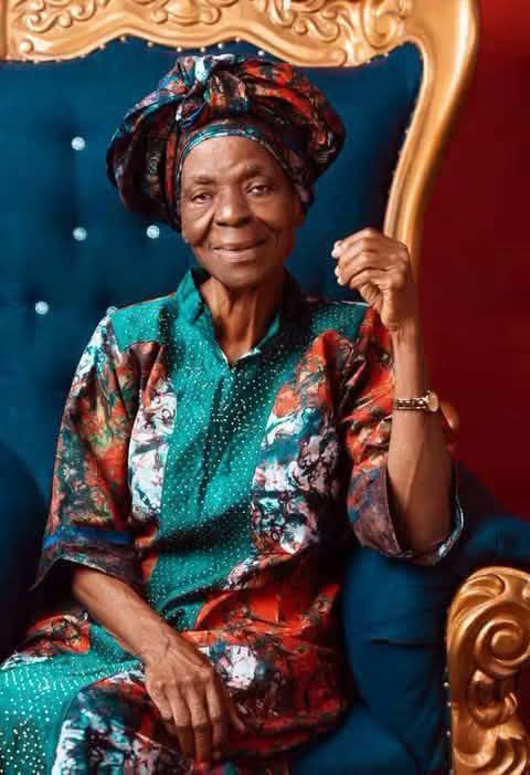 Veteran Nigerian actress, Madam Grace Owoola Oyin-Adejobi, known as Iya Osogbo is 95 years old