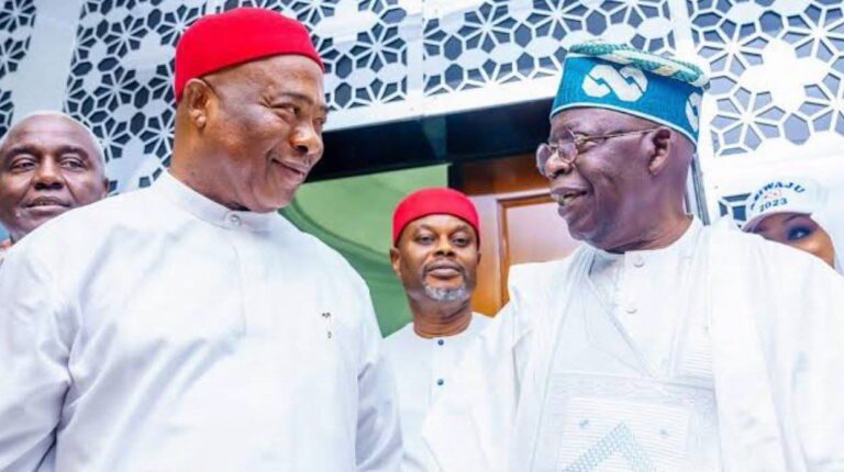 Tinubu is Nigeria’s Lee Kuan Yew, says Hope Uzodimma