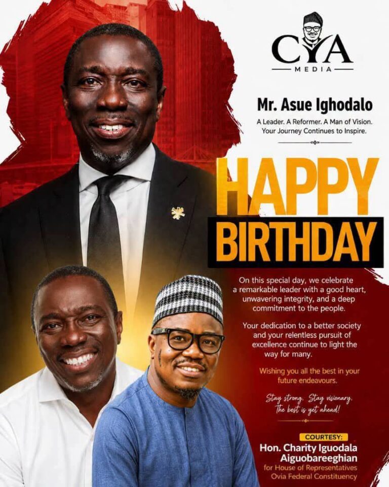 Happy Birthday to Barr. Asue Ighodalo