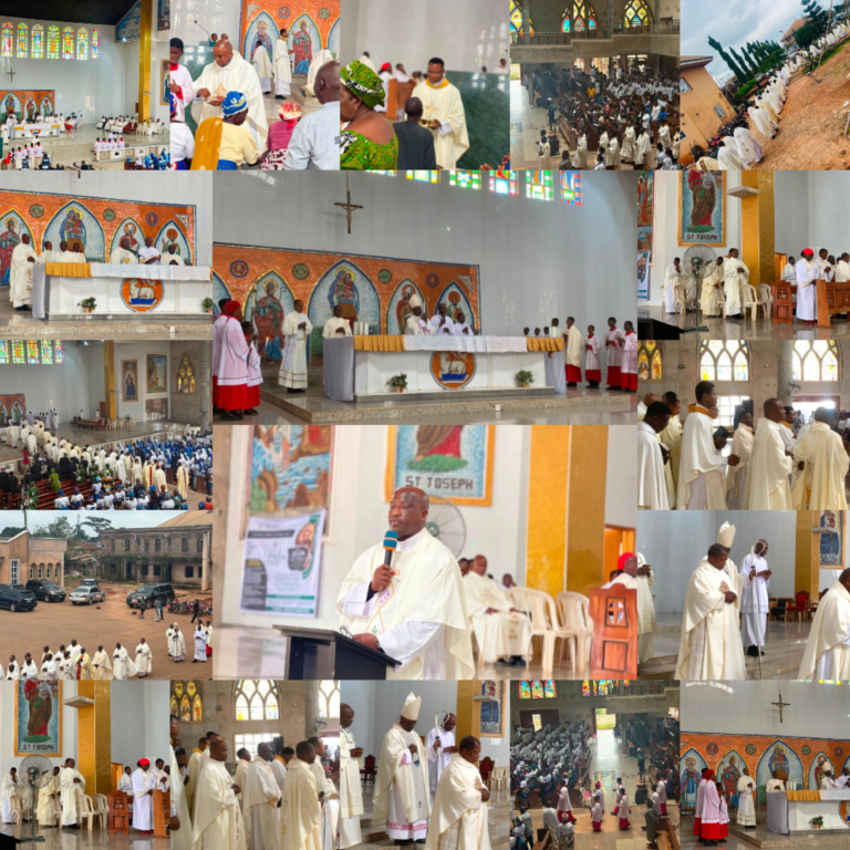 UROMI DIOCESE GATHERS IN PRAYER FOR LATE ARCHBISHOP AUGUSTINE AKUBEZE