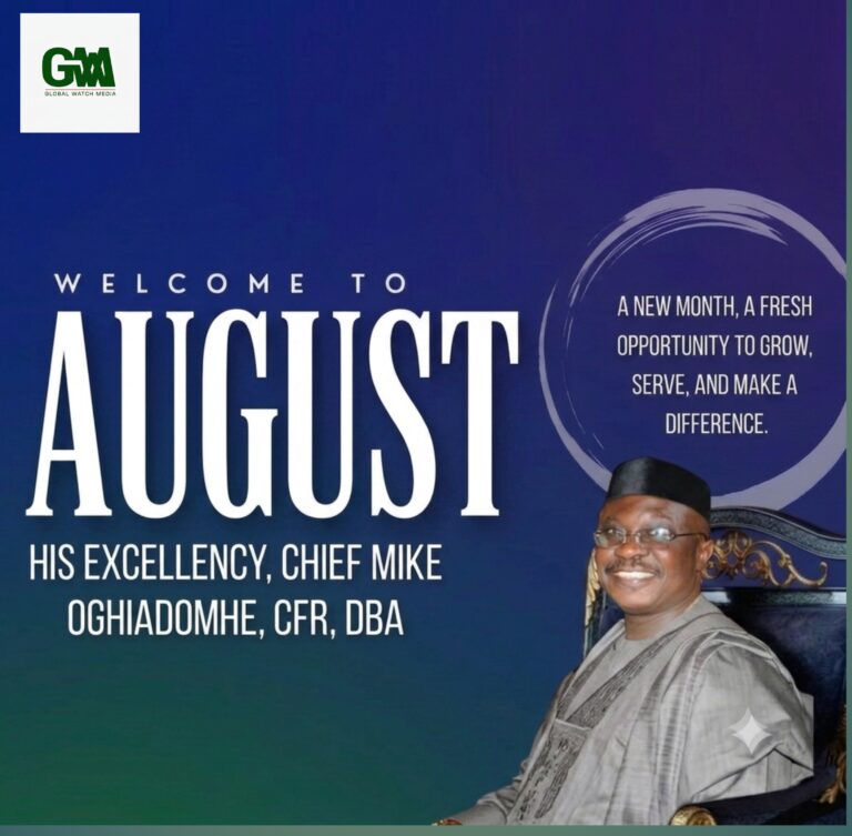 WELCOME TO AUGUST 2026