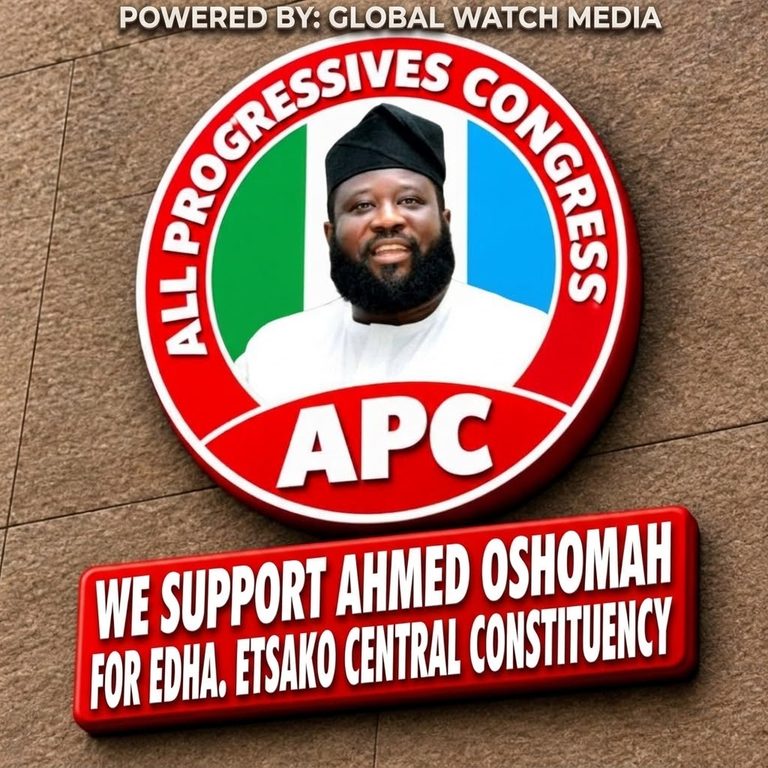AHMED WAZIRI OSHOMAH: A proven record of selfless service. A bold commitment to deliver even more.